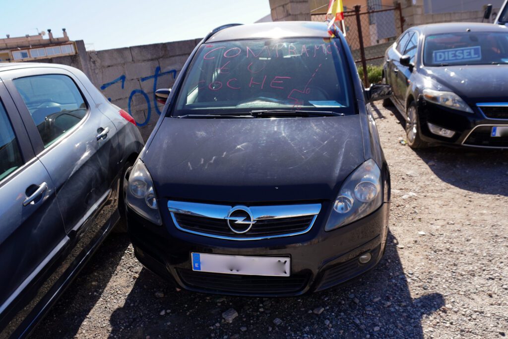 opel zafira diesel murcia frontal