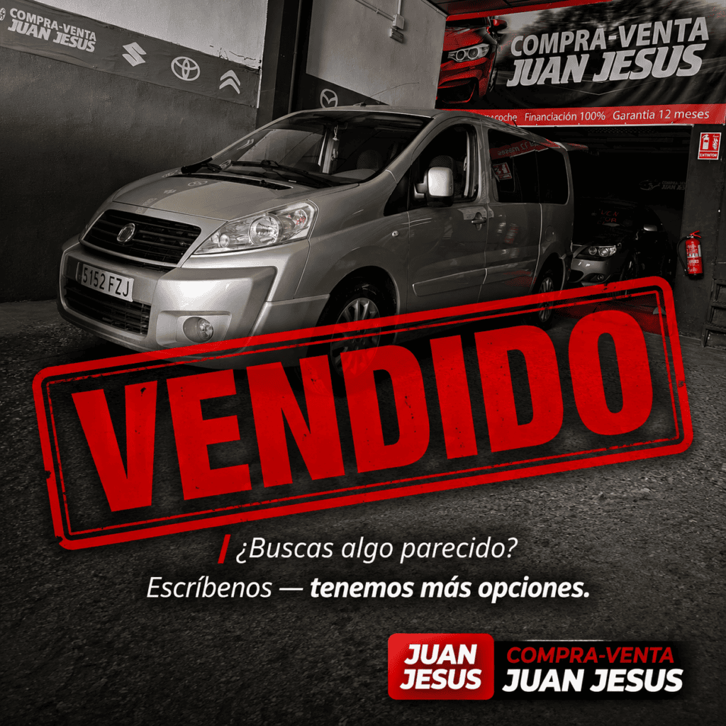 Fiat Scudo 2.0 JTD 120CV 8 plazas - Segunda mano en Totana