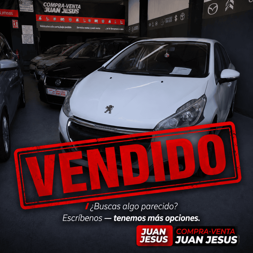 Peugeot 208 1.6 HDI 100CV Diesel 2016 – Segunda mano en Totana